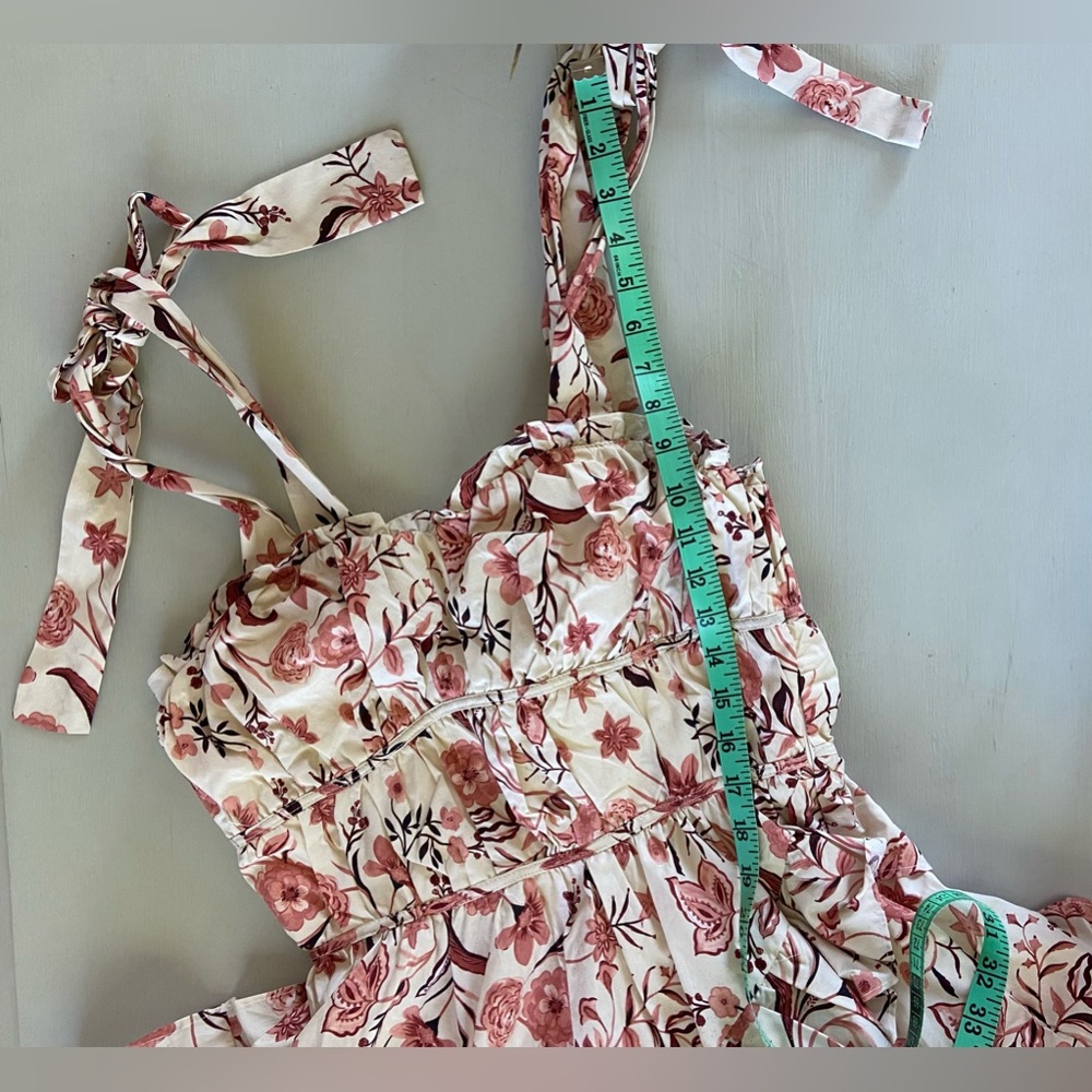 NWT TRUE DECADENCE CREAM FLORAL MAXI DRESS - Picture 6 of 11